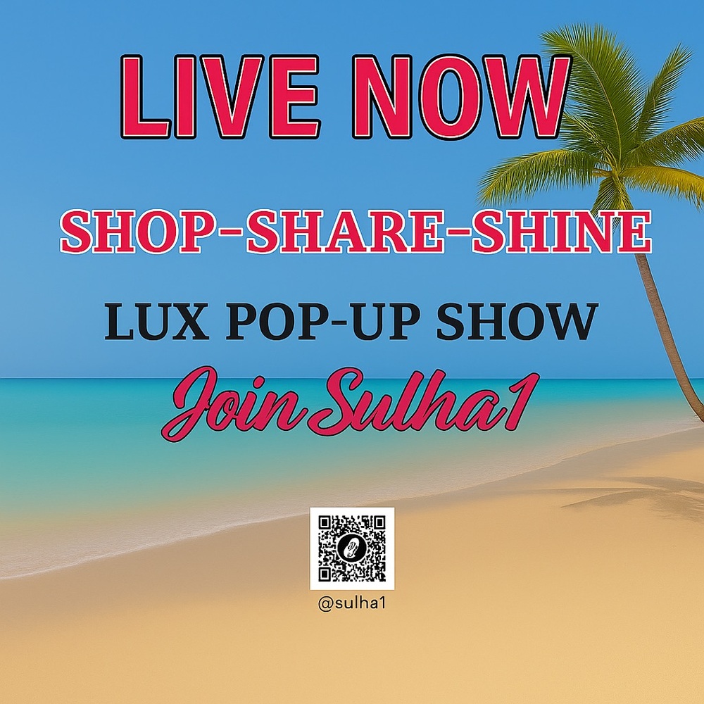 Sulha1 ~ Interactive Live Boutique Show ~ Please 🩷
Sat.  10:15 pm
Sun  11:00 am